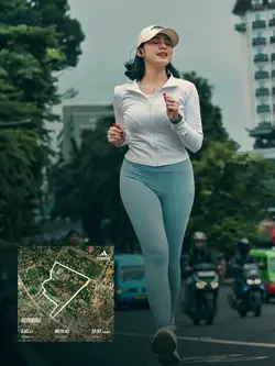 Running aesthetic 