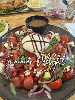 Watermelon burrata