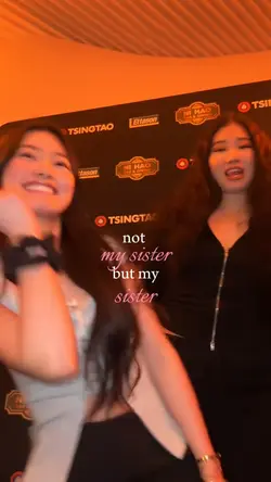 not my sister but