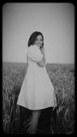 Black and white