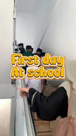 FIRST DAY AT SCHOOL