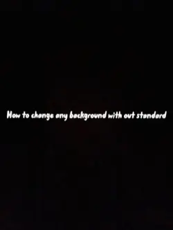 Background tutoria