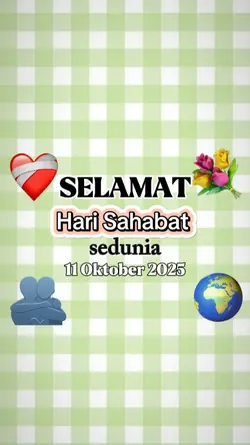 hari sahabat sedunia