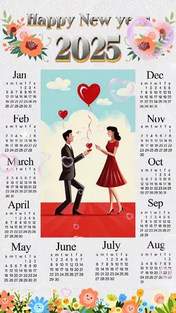 2025 Calendar 