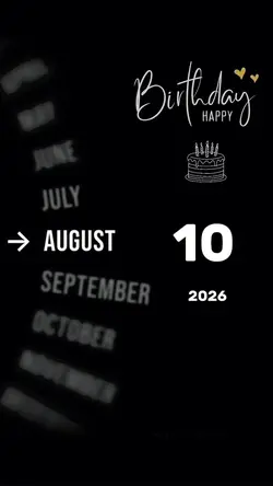 Hbd 10 August 2026 