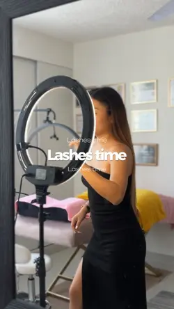 Lashes time 