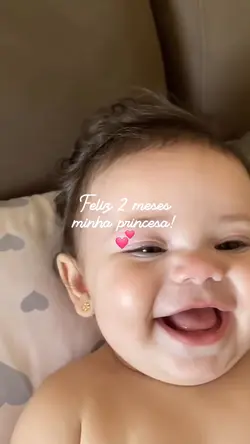 Feliz 2 meses filha
