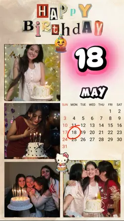 HBD 18 may 2026