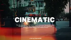 OPENING CINEMATIC 