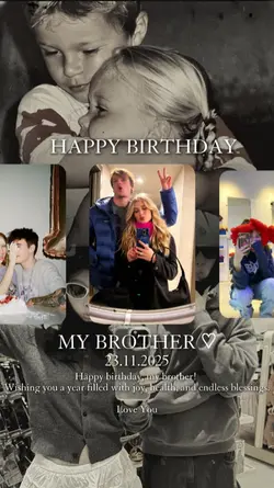 HBD MY BROTHER