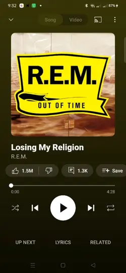 losing my religion