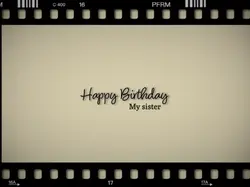 Happy Birthday Sist