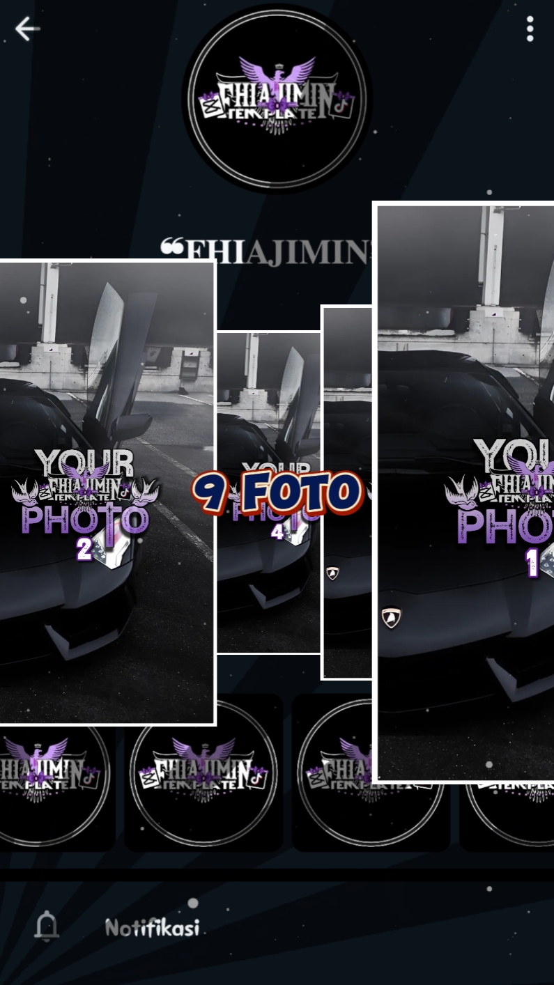 capcut template cover