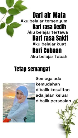 tetap semangat 

