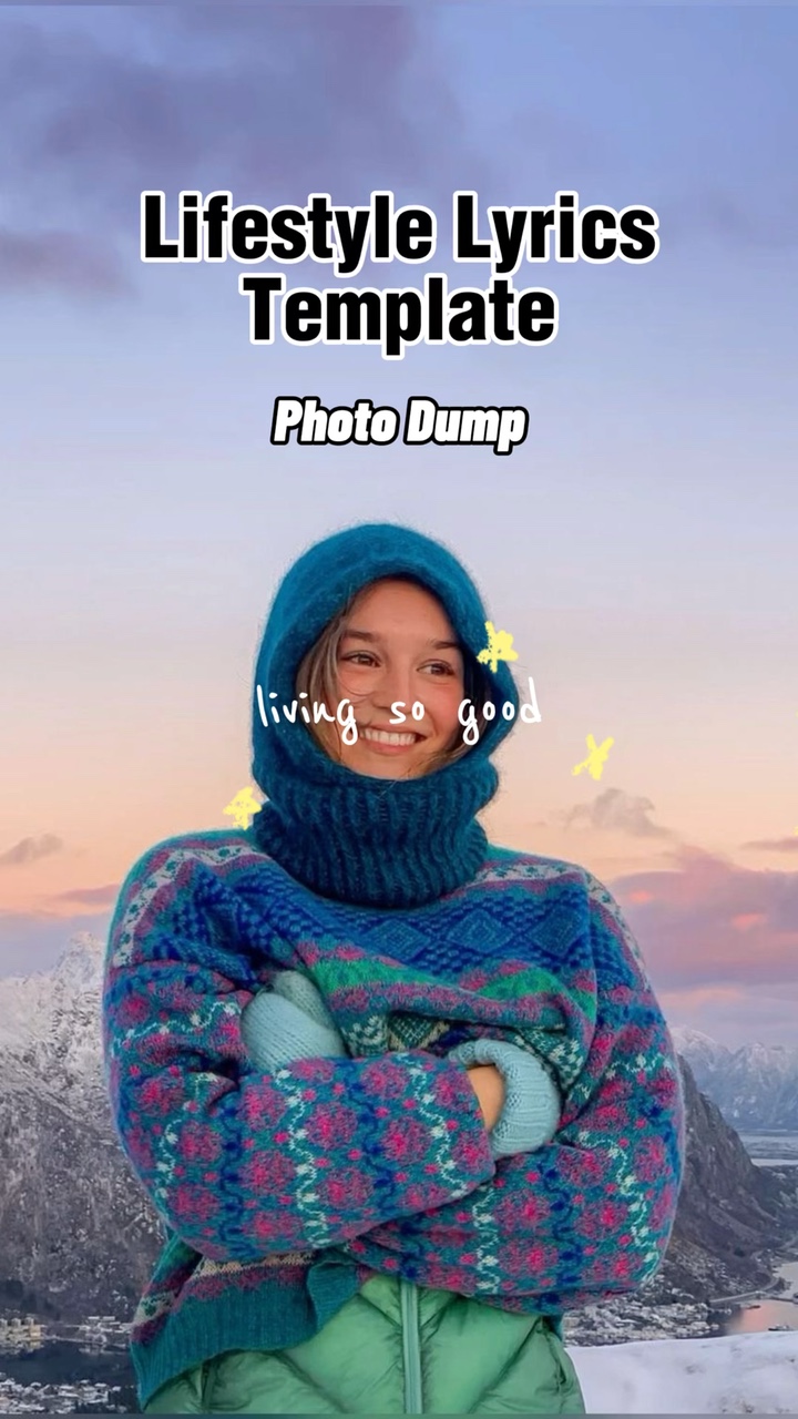 capcut template cover