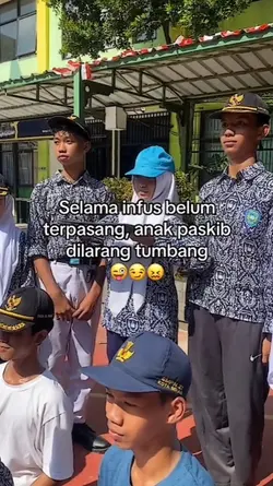 selama infus belum