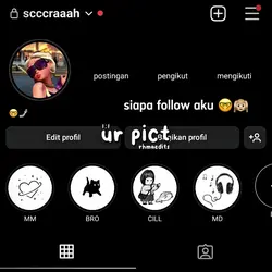 siapa follow aku