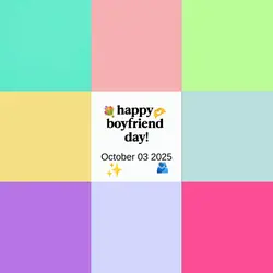 Boyfriend day 2025