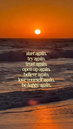 Start again happy