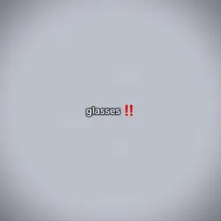 glasses