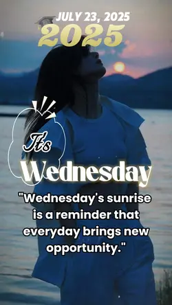 its wednesday