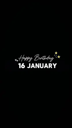 january 16 B’day