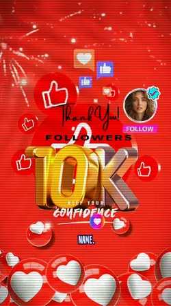 10k followers..