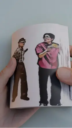 Brick flipbook