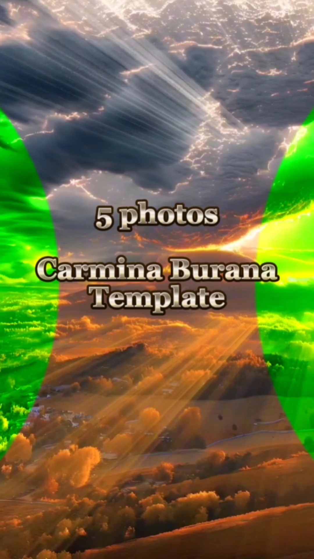 capcut template cover