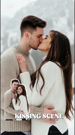 Kissing scene 