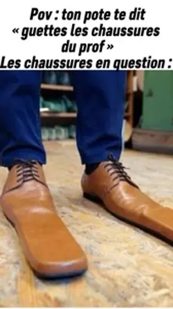 Les chaussures 👞