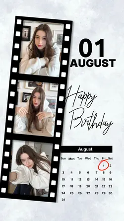 1 AUGUST HBD TO ME