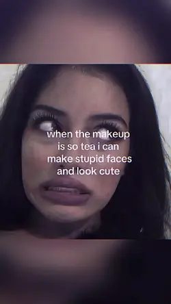 when the makeup is