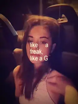 Like a freak 