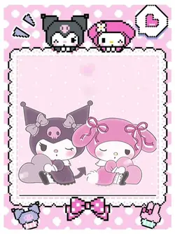 my melody and kuromi