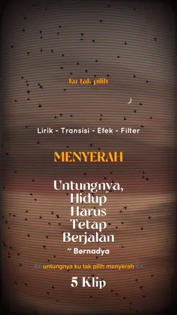 K Tak Pilih Menyerah
