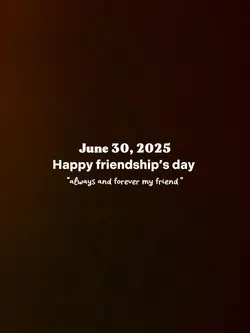 Friendship day