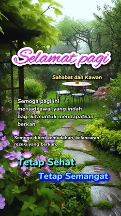 Inspirasi pagi