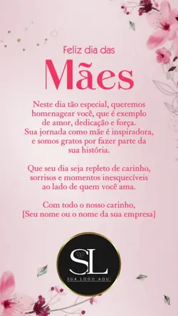 FELIZ DIA DAS MÃES 