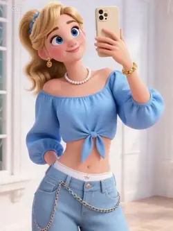 Princess Pixar AI 