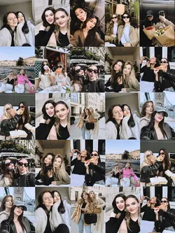 photo with friend
