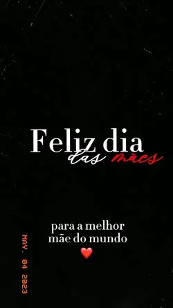 Feliz dia das mães ❤️