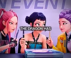 the dragon has three