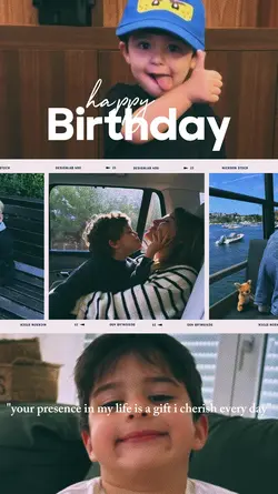 Birthday my son