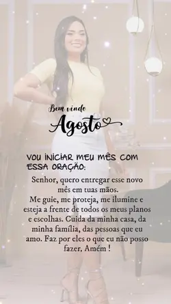 BEM VINDO AGOSTO
