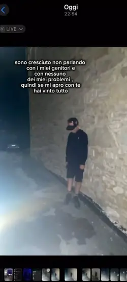 se mi apro...