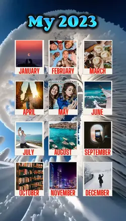 My 2023 Calendar