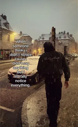 i literally notice