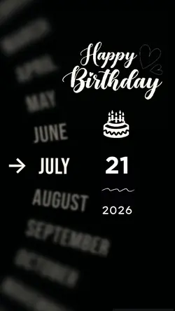 HBD 21 JULY 2026