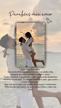parabéns meu amor